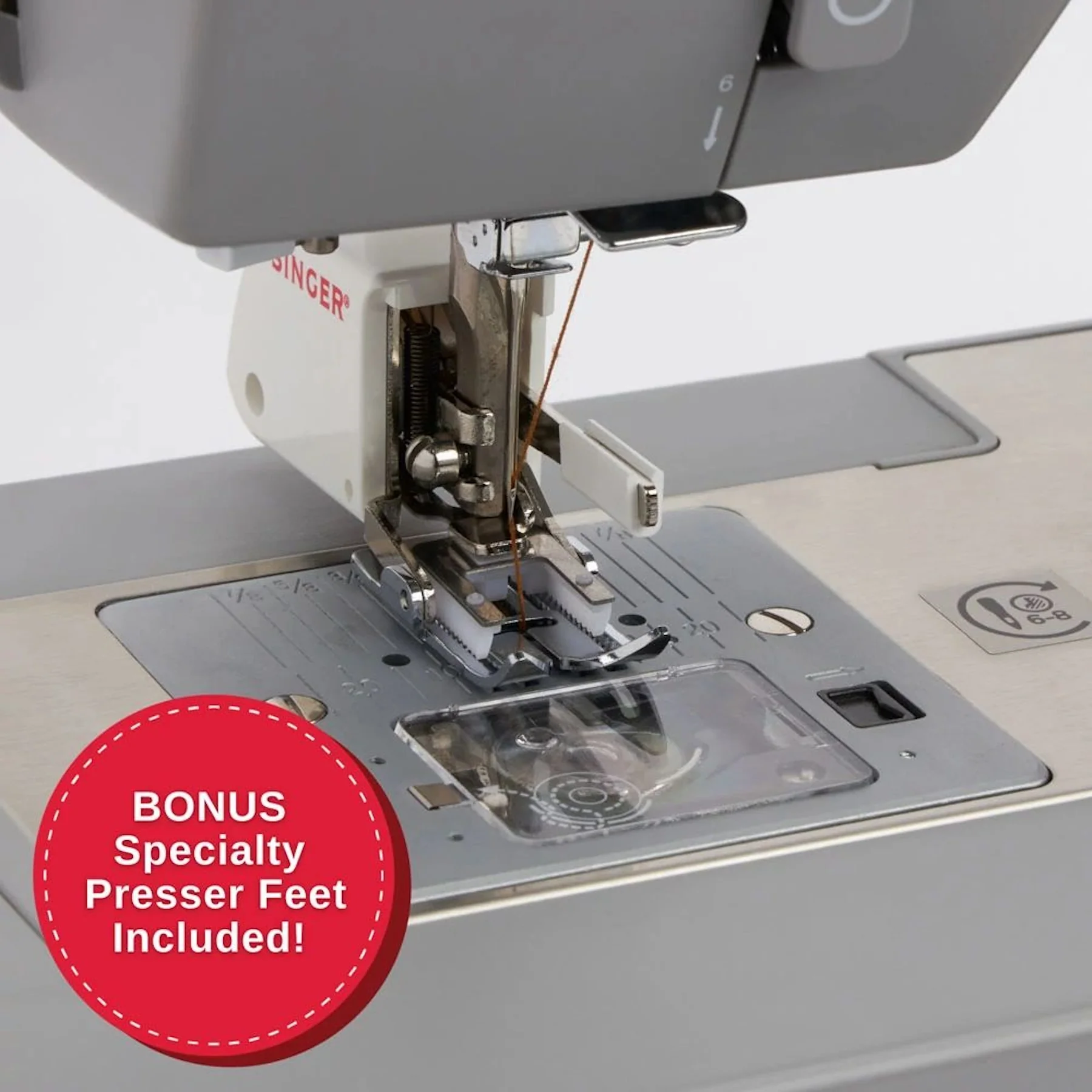 SINGER® Heavy Duty 4452 Sewing Machine 7 SINGER® Heavy Duty 4452 Sewing Machine