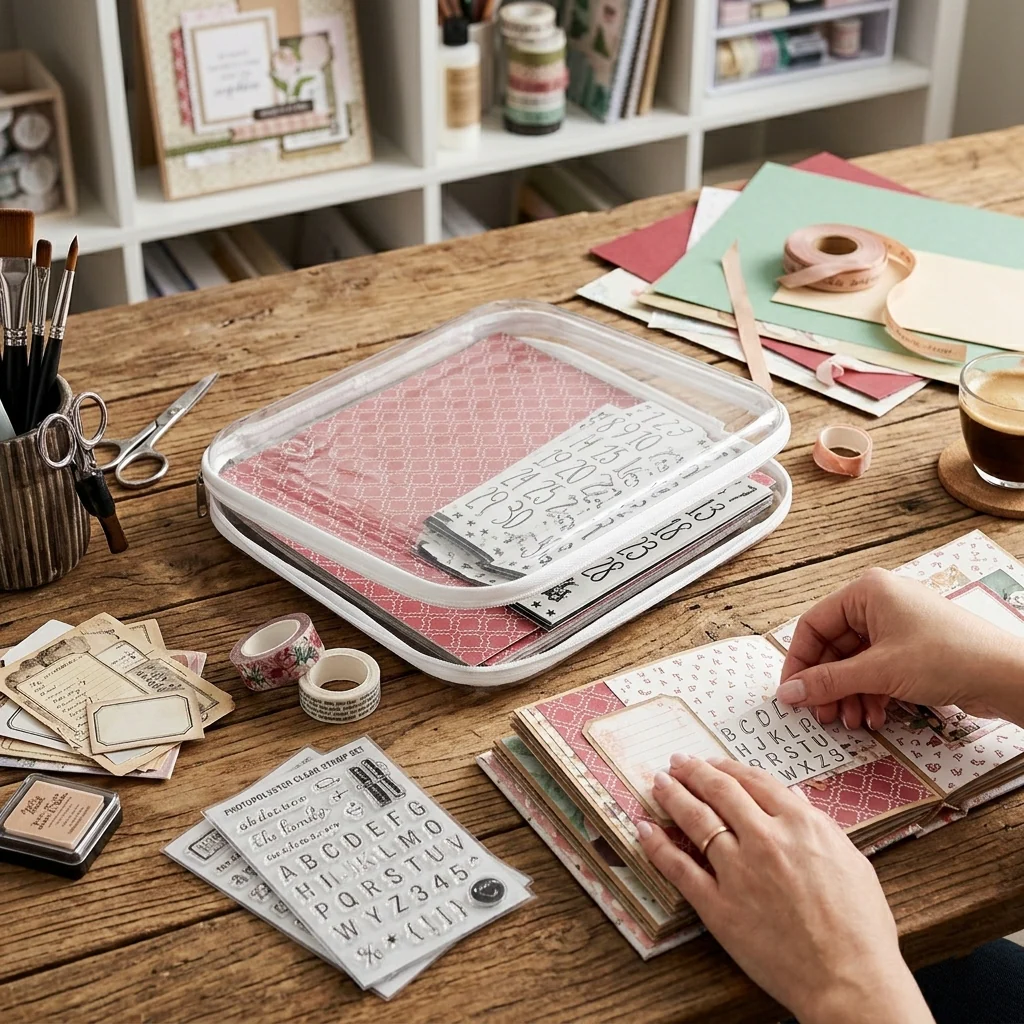 Everything Mary 12x12 Clear Bubble Case – Portable Craft Project Organizer 10 Everything Mary 12x12 Clear Bubble Case – Portable Craft Project Organizer