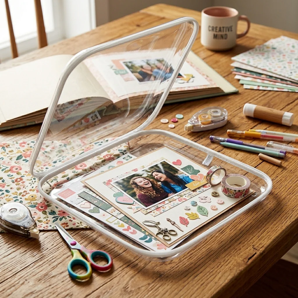 Everything Mary 12x12 Clear Bubble Case – Portable Craft Project Organizer 3 Everything Mary 12x12 Clear Bubble Case – Portable Craft Project Organizer
