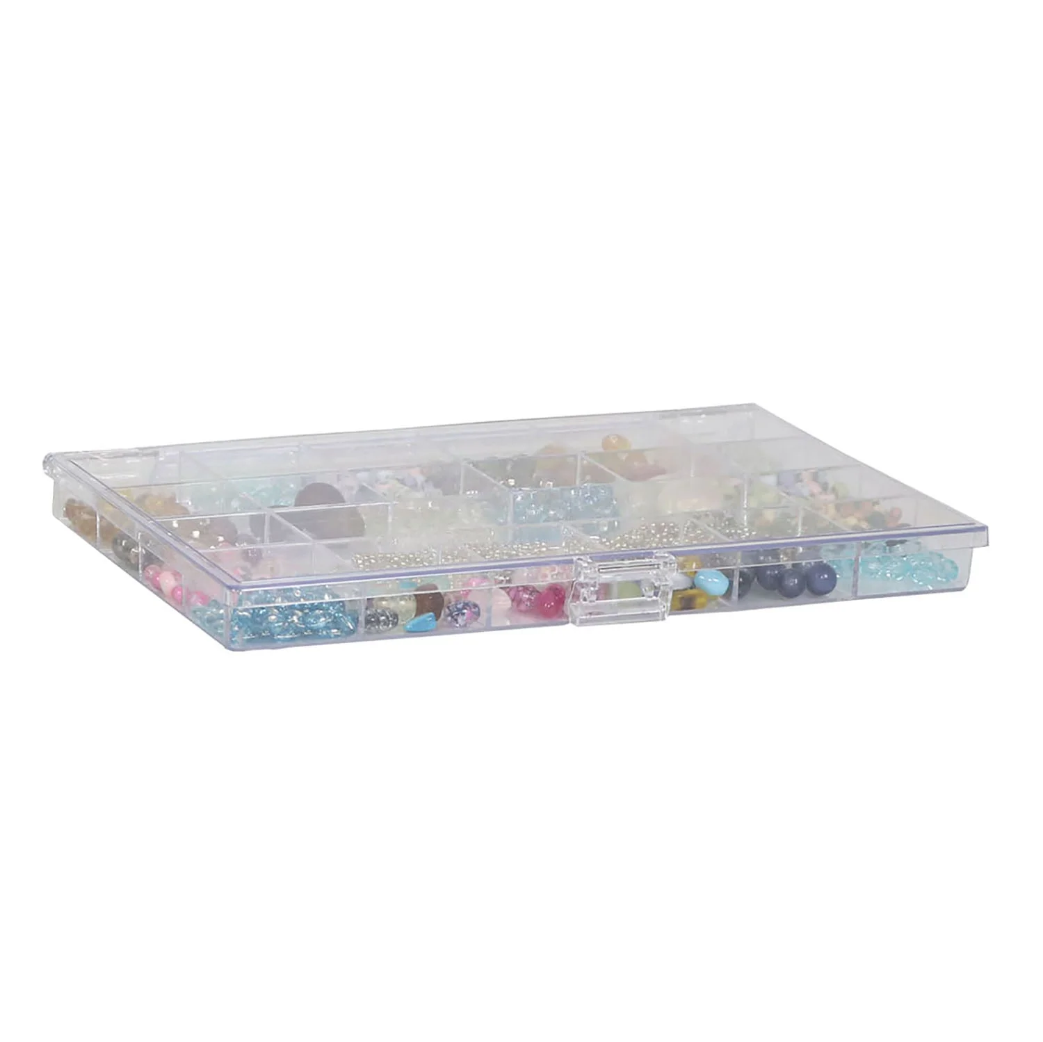 Everything Mary 21-Compartment Storage Box – Clear Organizer for Small Craft Supplies 2 Everything Mary 21-Compartment Storage Box – Clear Organizer for Small Craft Supplies