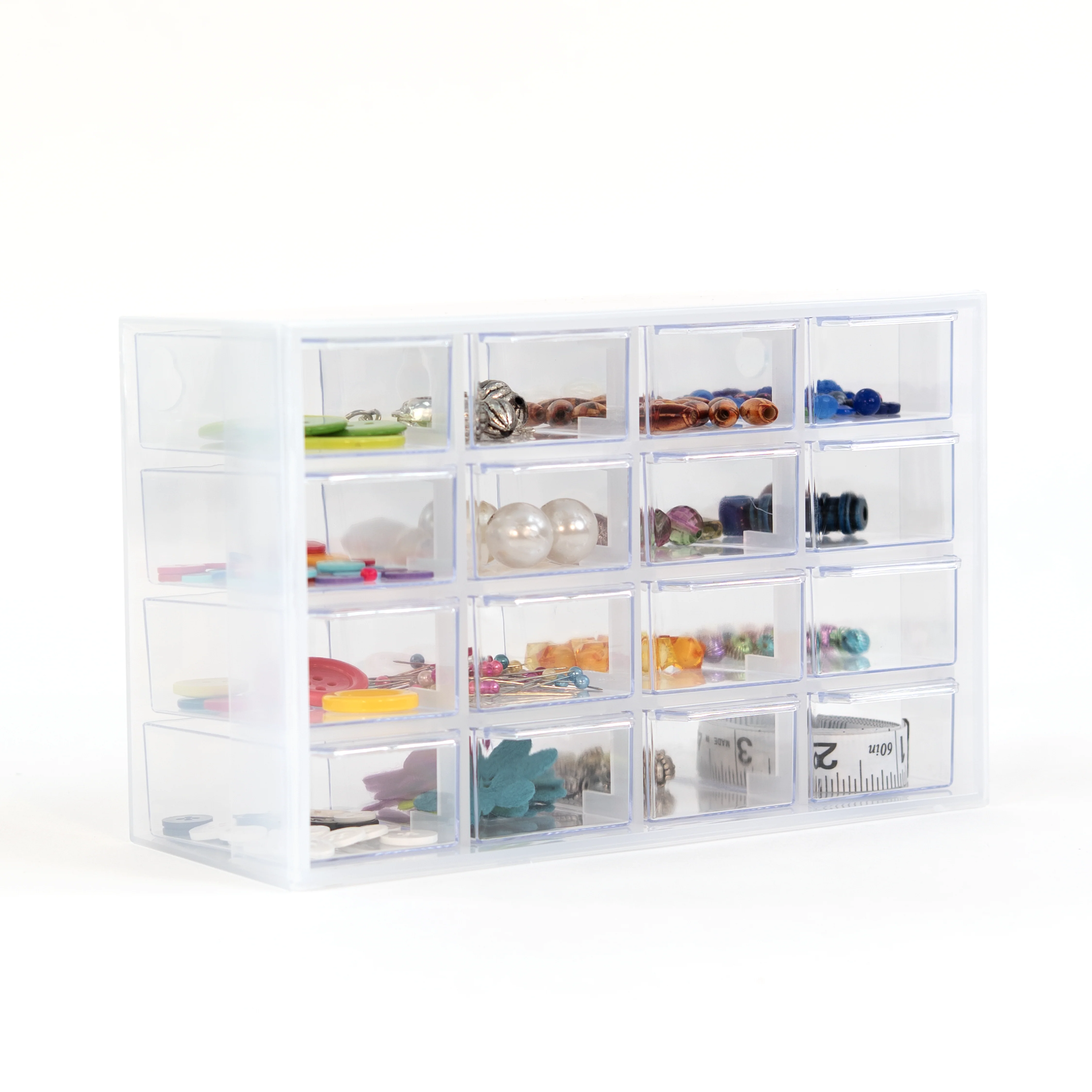 Everything Mary Clear 16-Drawer Organizer – Wall-Mountable Plastic Storage Cabinet for Crafts, Jewelry, Beads & Small Parts 1 Everything Mary Clear 16-Drawer Organizer – Wall-Mountable Plastic Storage Cabinet for Crafts, Jewelry, Beads & Small Parts