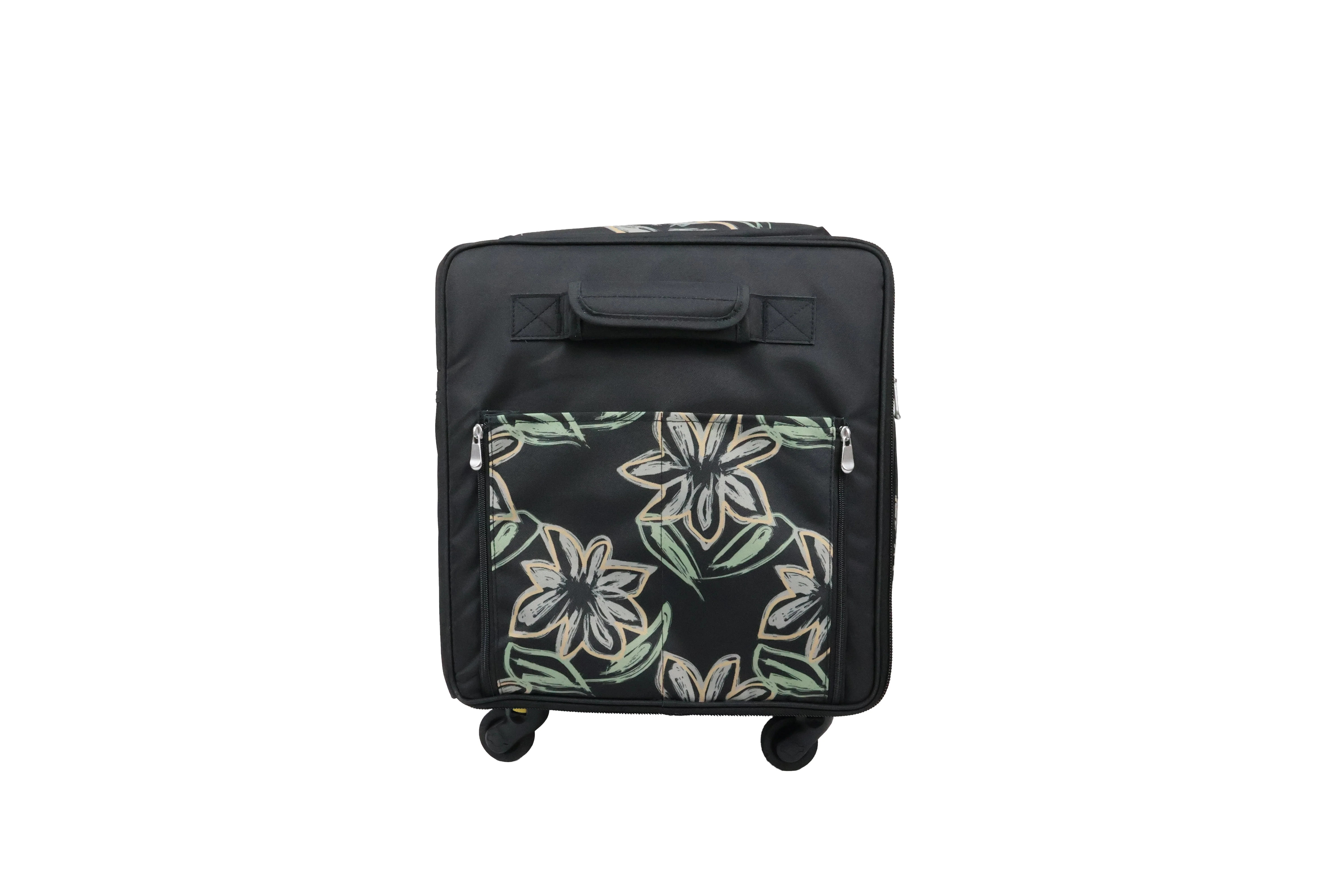 Everything Mary Jumbo 5 Wheel Collapsible Rolling Sewing Machine Storage Case, Floral 12 Everything Mary Jumbo 5 Wheel Collapsible Rolling Sewing Machine Storage Case, Floral