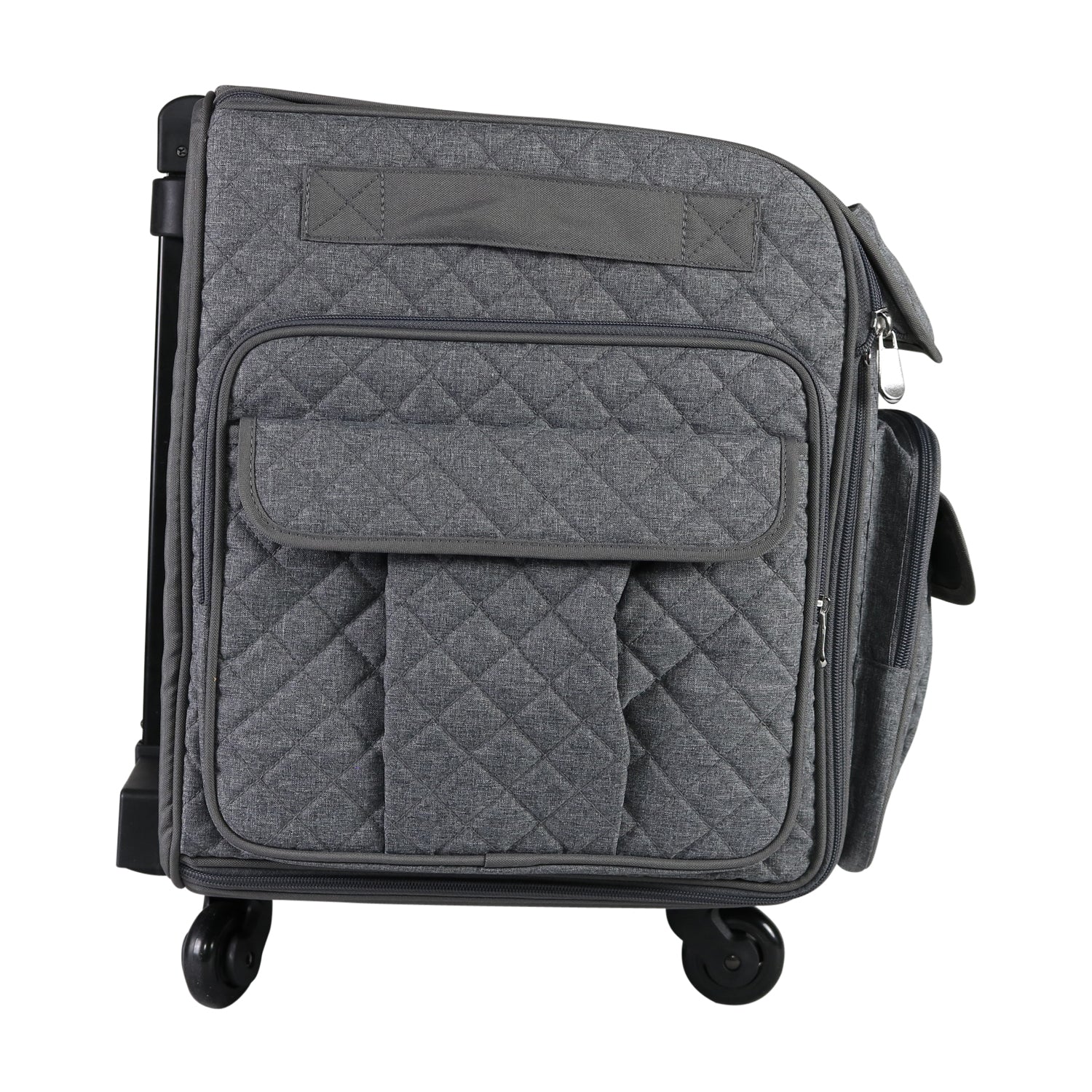 Everything Mary XXL 4 Wheel Collapsible Rolling Sewing Machine Storage Case, Heather Grey 13 Everything Mary XXL 4 Wheel Collapsible Rolling Sewing Machine Storage Case, Heather Grey