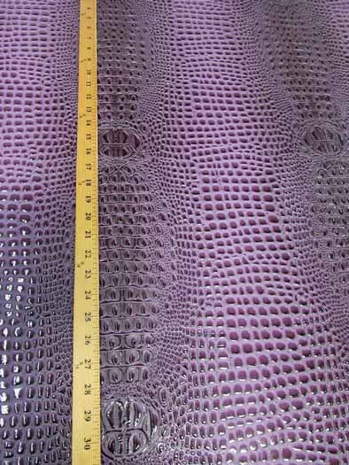 Fiji Turquoise Florida Gator 3D Embossed Vinyl Fabric / Sold By The Yard 5 Fiji Turquoise Florida Gator 3D Embossed Vinyl Fabric / Sold By The Yard