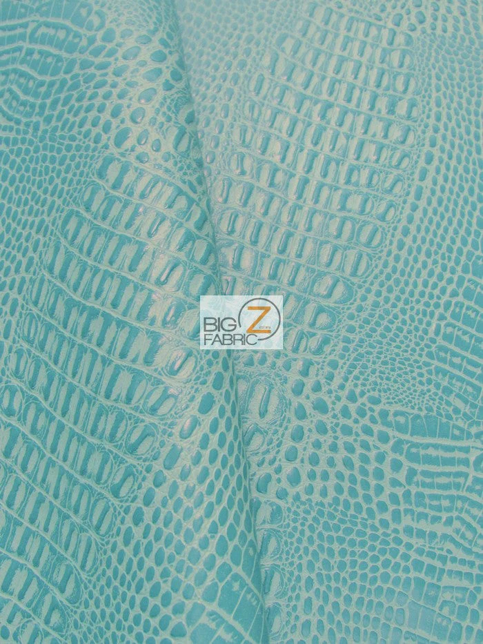 Fire Red Crocodile Marine Vinyl Fabric / Sold By The Yard 6 Fire Red Crocodile Marine Vinyl Fabric / Sold By The Yard
