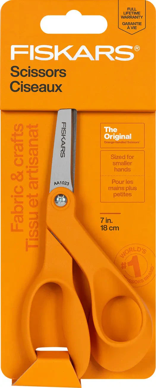 Fiskars Premier 7in Bent Fashion Scissors 1 Fiskars Premier 7in Bent Fashion Scissors