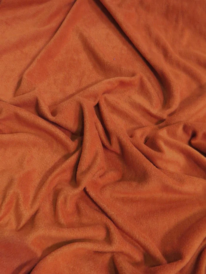 Fleece Fabric Solid / Copper 1 Fleece Fabric Solid / Copper