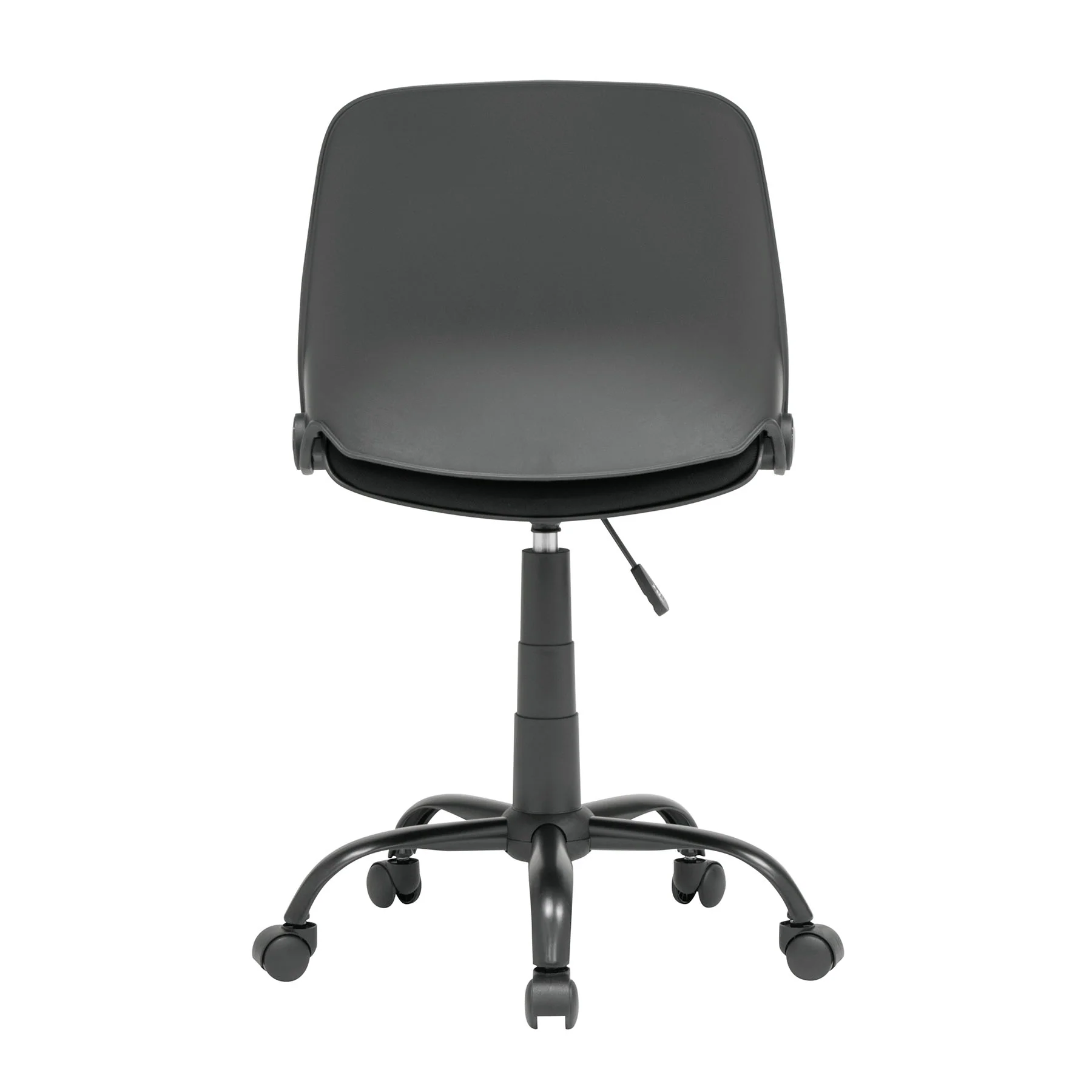 Folding Back Task Chair Black 10 Folding Back Task Chair Black