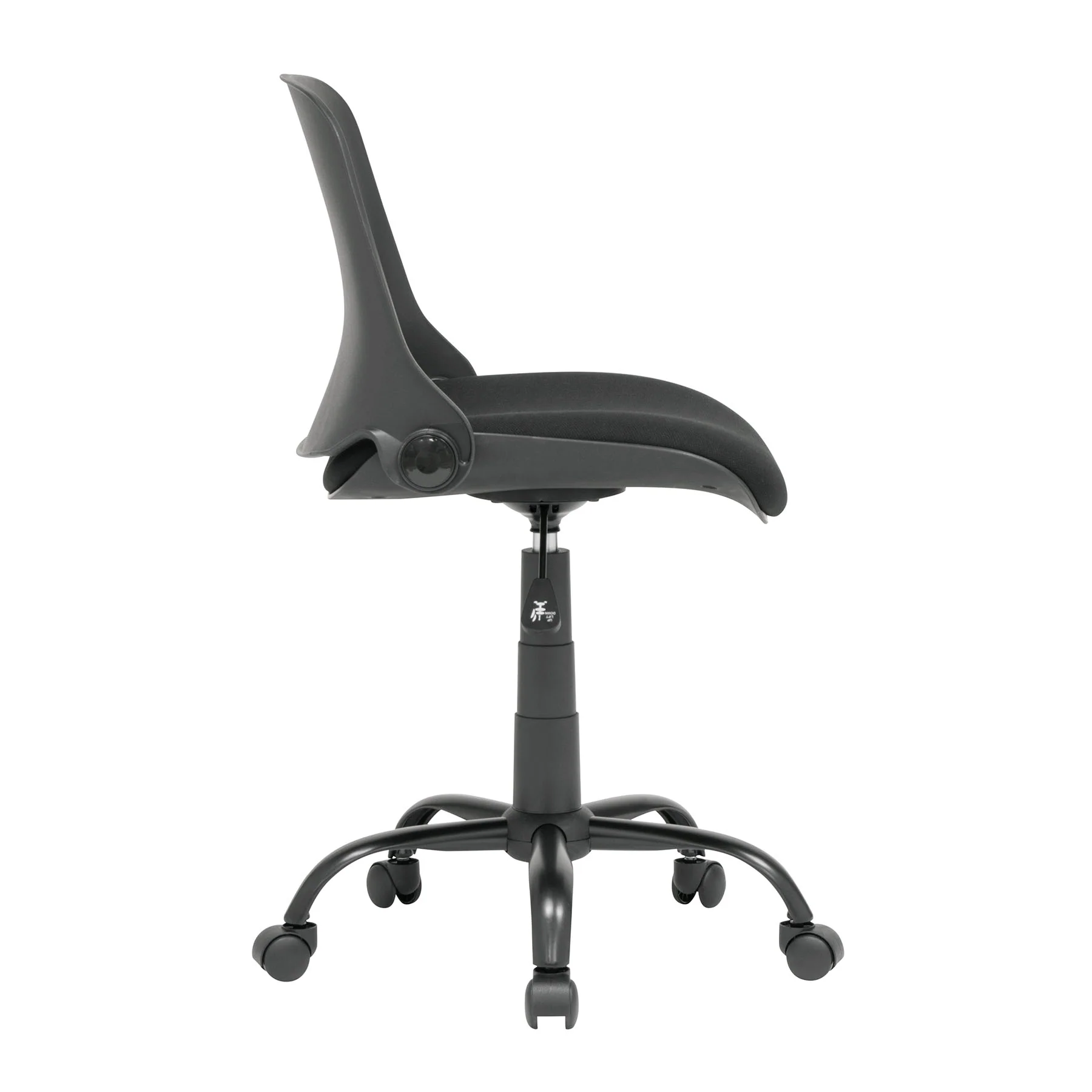 Folding Back Task Chair Black 14 Folding Back Task Chair Black
