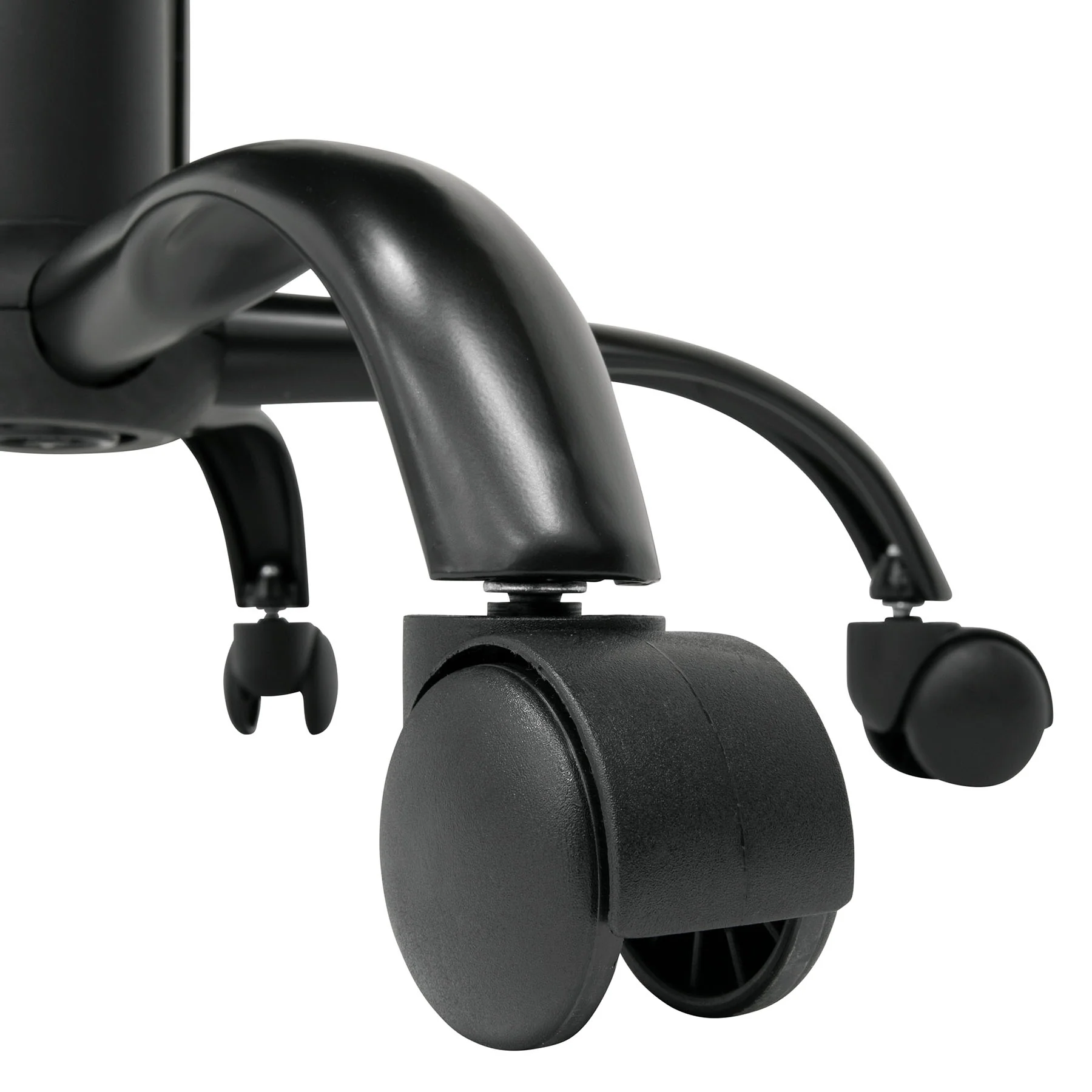 Folding Back Task Chair Black 7 Folding Back Task Chair Black
