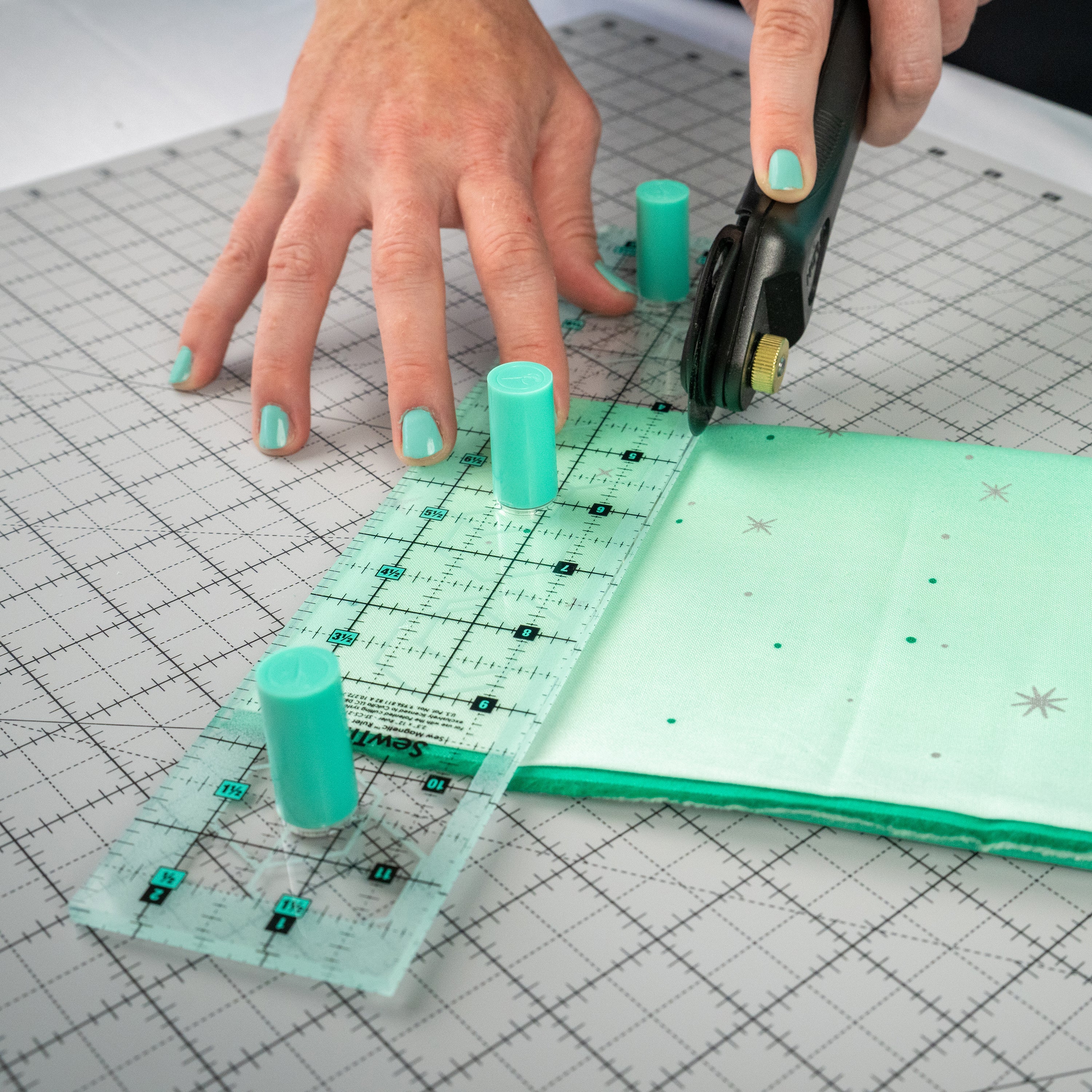 Sew Magnetic 2.5" x 12.5" Ruler 5 Sew Magnetic 2.5" x 12.5" Ruler