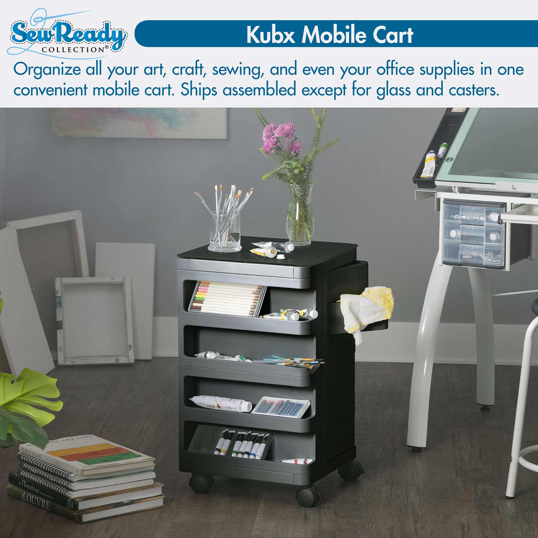 Kubx Cart Black 5 Kubx Cart Black