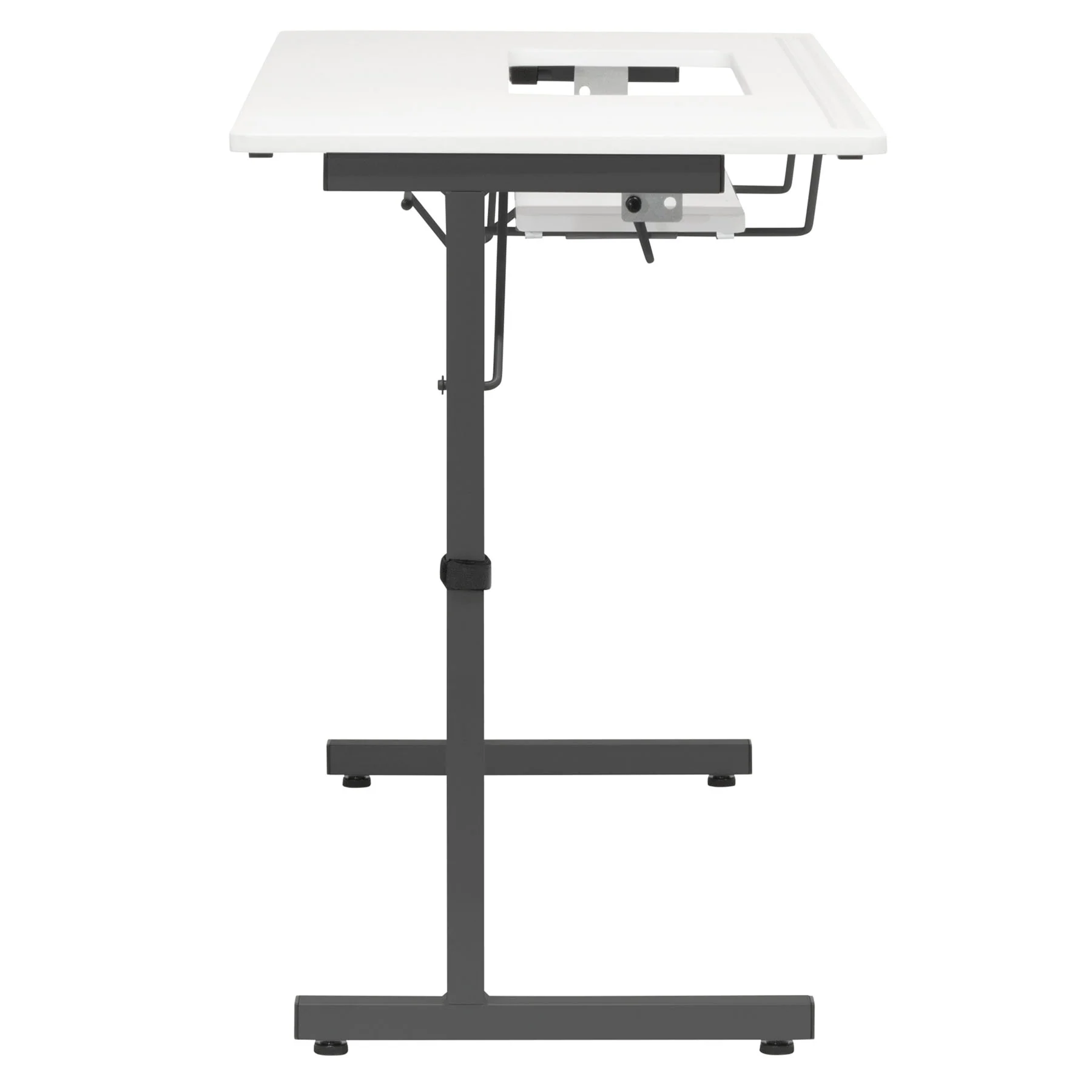 Rollaway II Sewing Table Black / White 13 Rollaway II Sewing Table Black / White