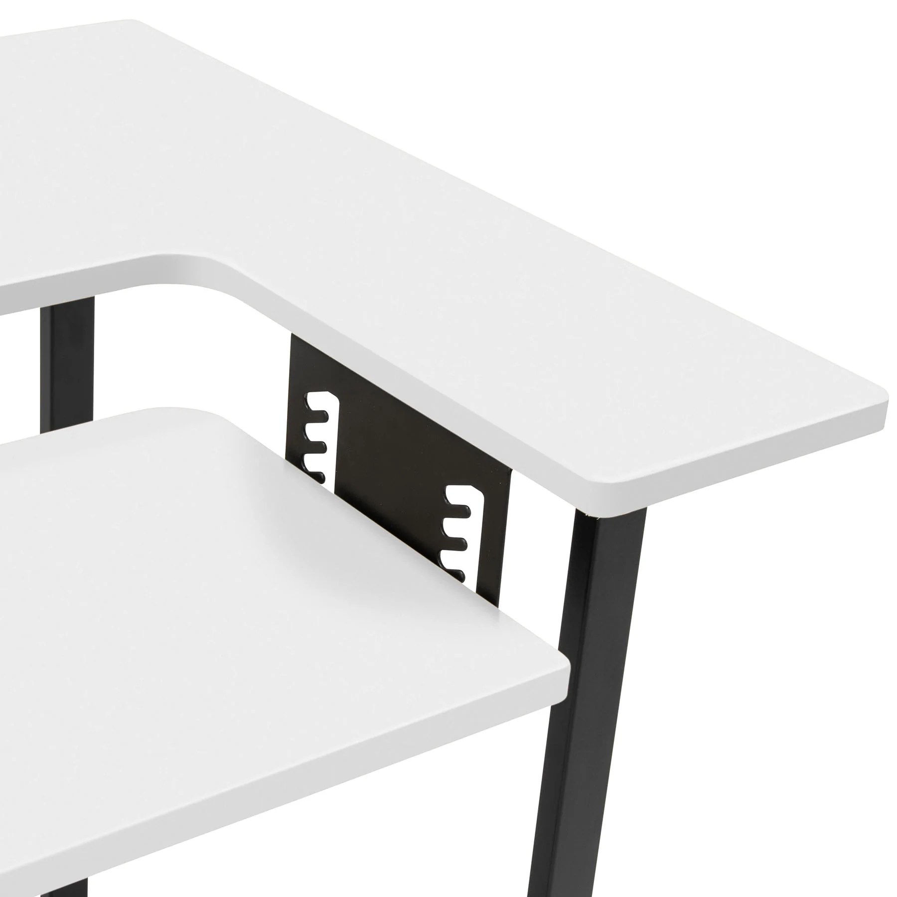 Pivot Panel Sewing Table White / Graphite 10 Pivot Panel Sewing Table White / Graphite