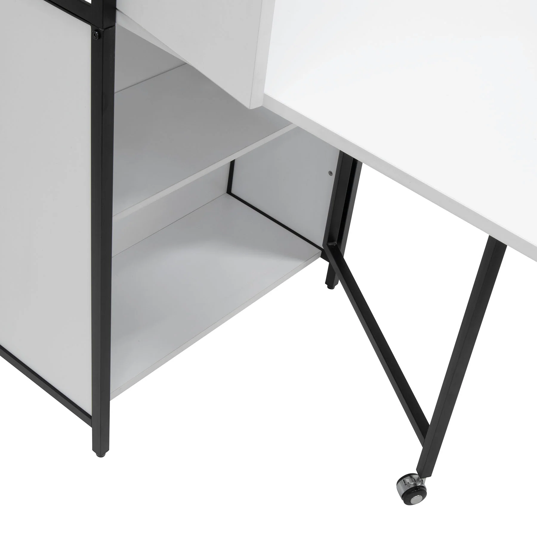 Sew Read Craft Armoire Elite Charcoal / White 14 Sew Read Craft Armoire Elite Charcoal / White