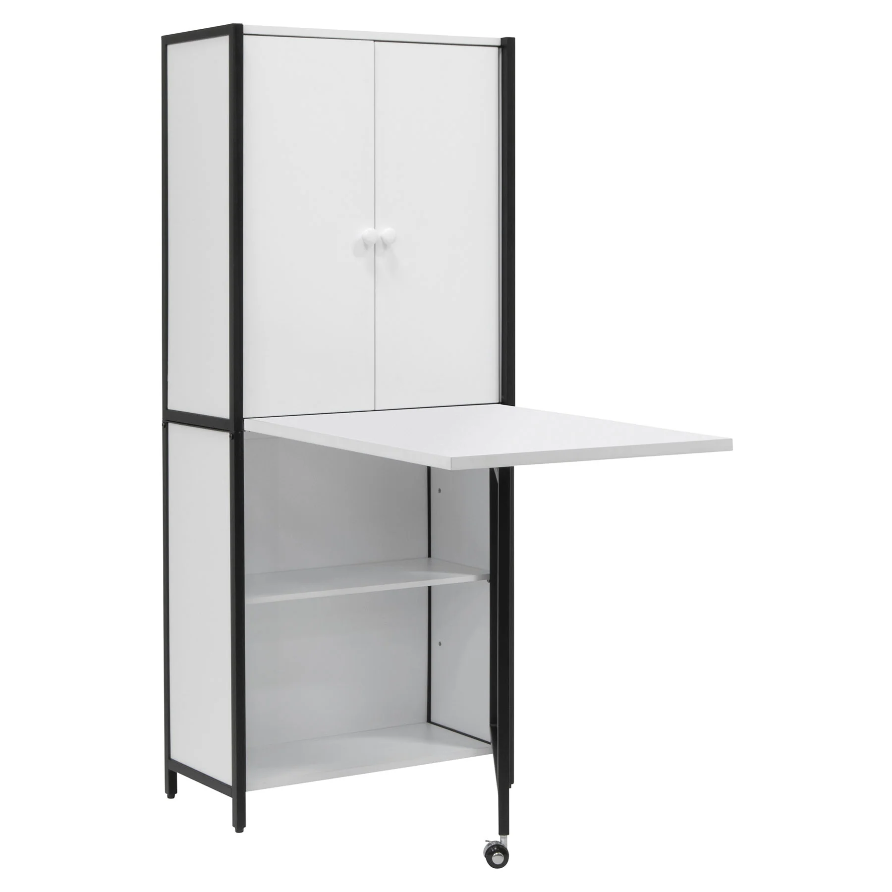 Sew Read Craft Armoire Elite Charcoal / White 4 Sew Read Craft Armoire Elite Charcoal / White