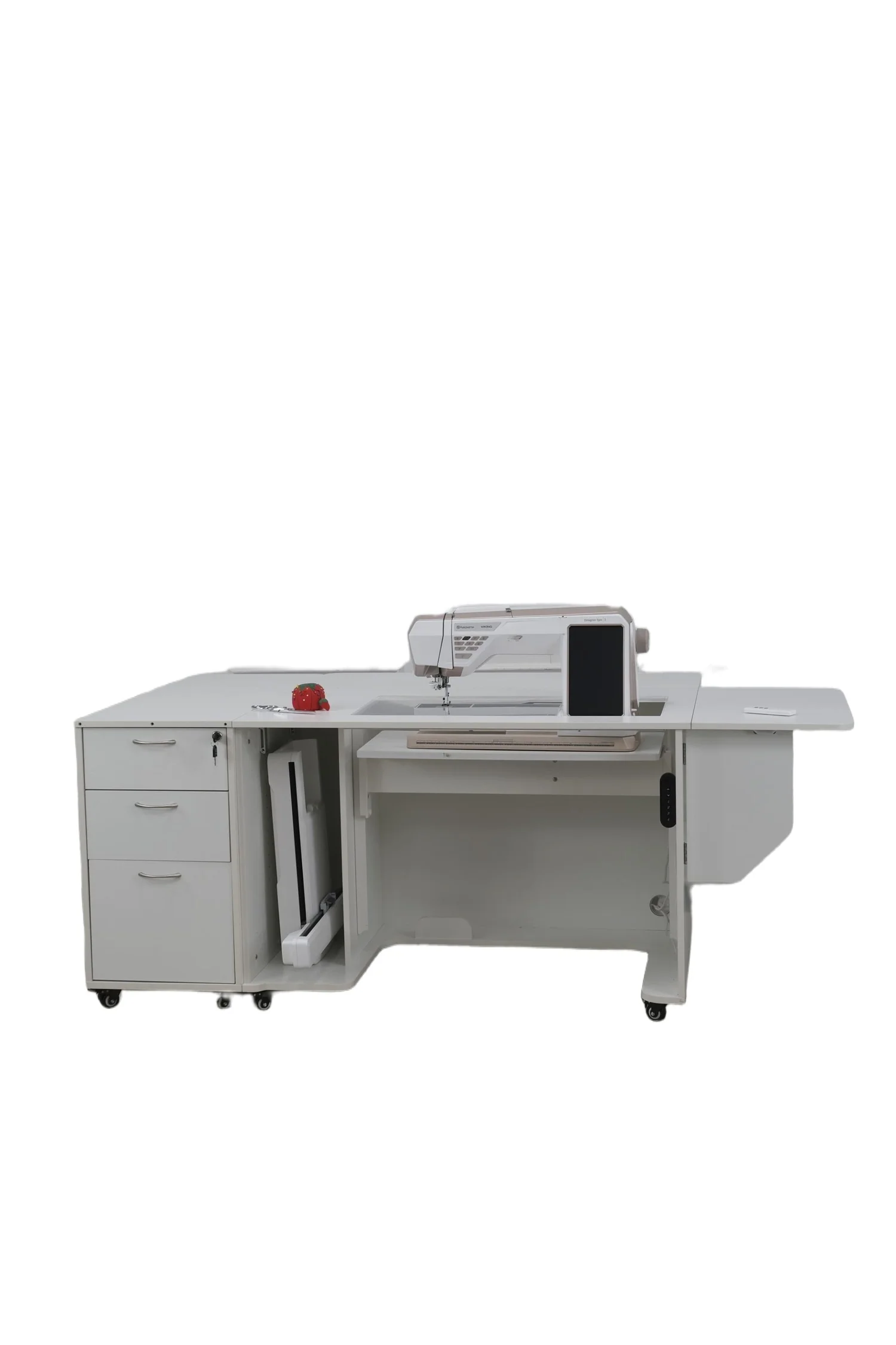 Sydney Lite XL Sewing Cabinet Ash White