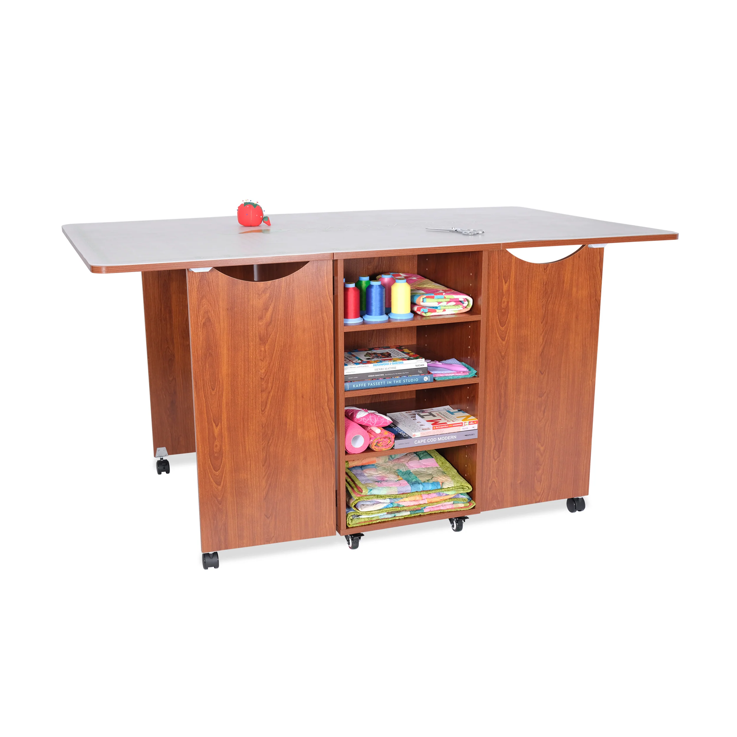 Kookaburra Cutting Table Teak 3 Kookaburra Cutting Table Teak