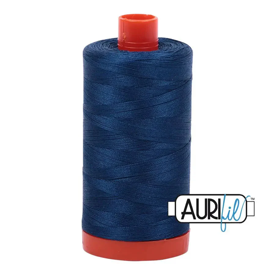 2783 Medium Delft Blue Aurifil Cotton 50wt Large Spool 1 2783 Medium Delft Blue Aurifil Cotton 50wt Large Spool