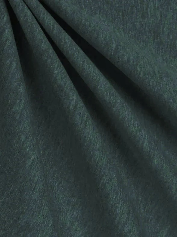 Heather Charcoal Heavy Interlock Poly Cotton Fabric.