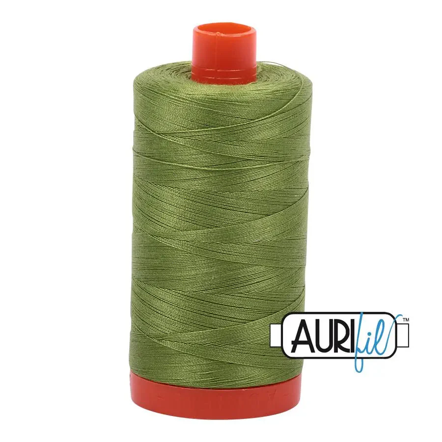 2888 Fern Green Aurifil Cotton 50wt Large Spool 1 2888 Fern Green Aurifil Cotton 50wt Large Spool