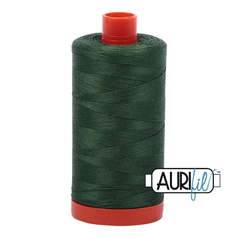2892 Pine Aurifil Cotton 50wt Large Spool 1 2892 Pine Aurifil Cotton 50wt Large Spool