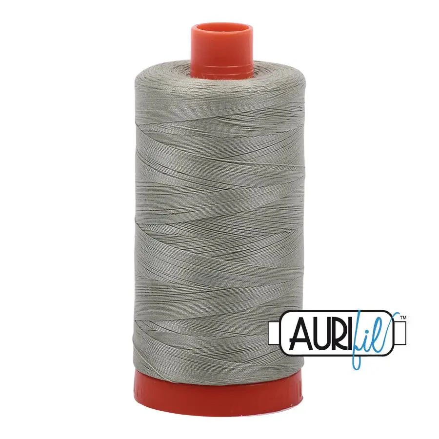 2902 Light Laurel Green Aurifil Cotton 50wt Large Spool 1 2902 Light Laurel Green Aurifil Cotton 50wt Large Spool