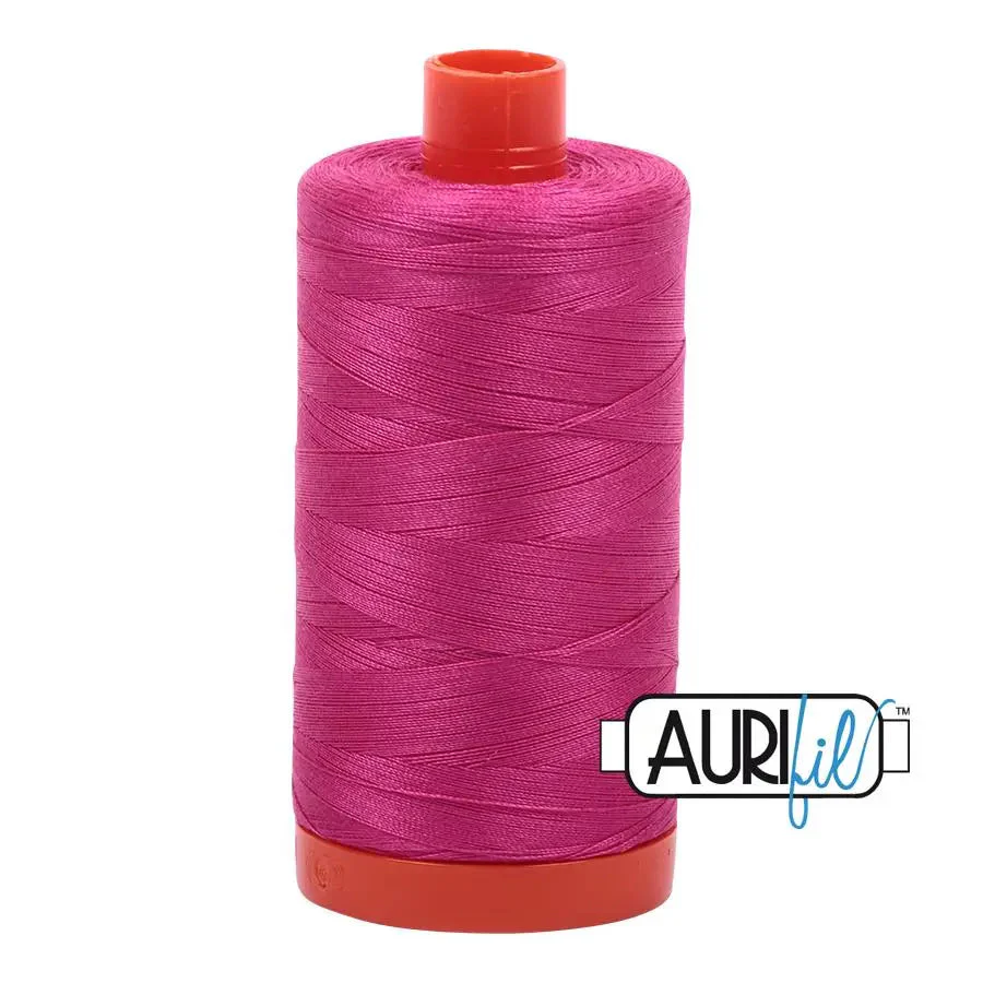 4020 Fuchsia Aurifil Cotton 50wt Large Spool 1 4020 Fuchsia Aurifil Cotton 50wt Large Spool