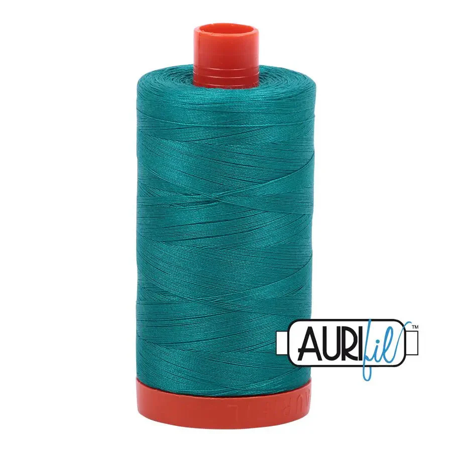 4093 Jade Aurifil Cotton 50wt Large Spool 1 4093 Jade Aurifil Cotton 50wt Large Spool