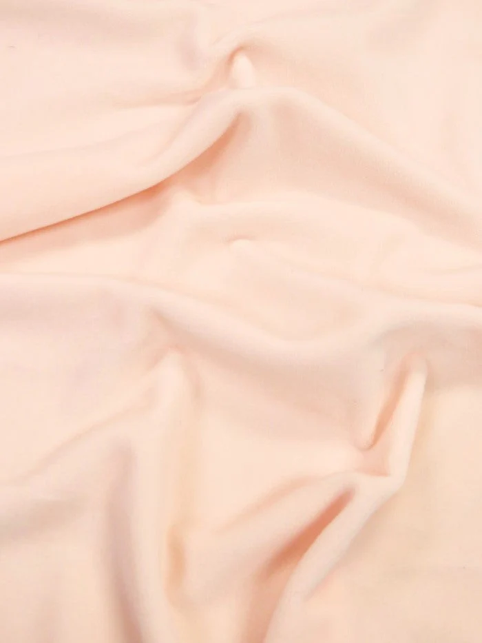 Nude Pink Stretch Mochi Plush Minky / Soft Solid Fabric by the Yard 1 Nude Pink Stretch Mochi Plush Minky / Soft Solid Fabric by the Yard