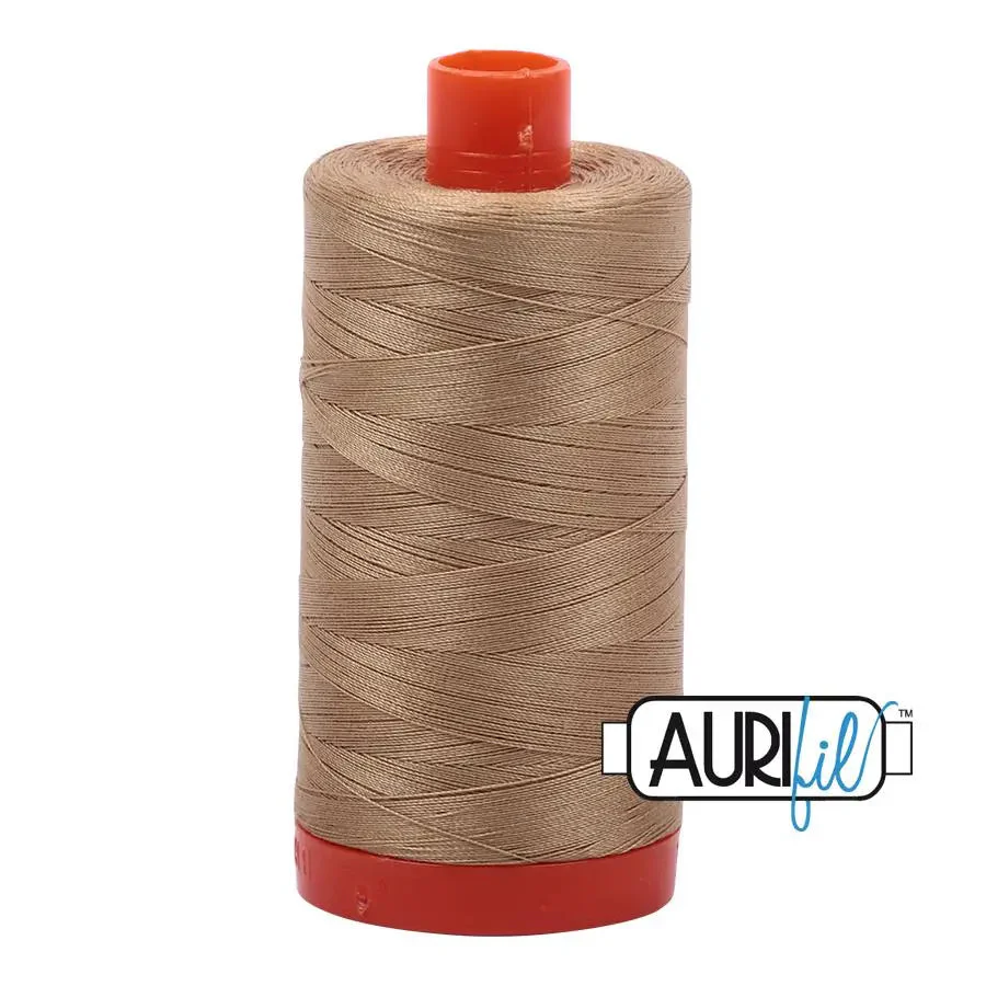 5010 Blond Beige Aurifil Cotton 50wt Large Spool 1 5010 Blond Beige Aurifil Cotton 50wt Large Spool