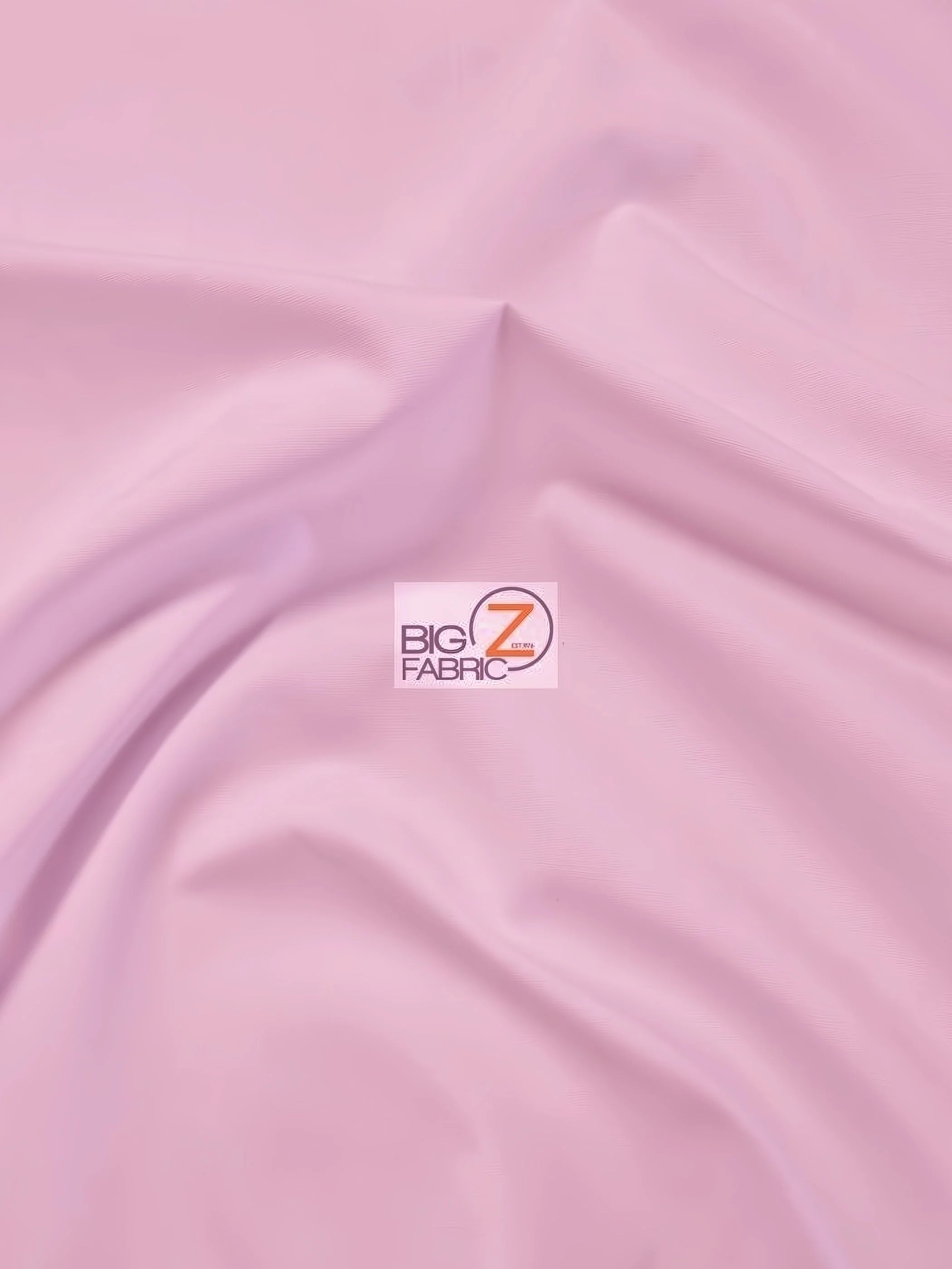 Poly Cotton Fabric Solid Heavyweight Uniform / Pink / Sold By The Yard 1 Poly Cotton Fabric Solid Heavyweight Uniform / Pink / Sold By The Yard