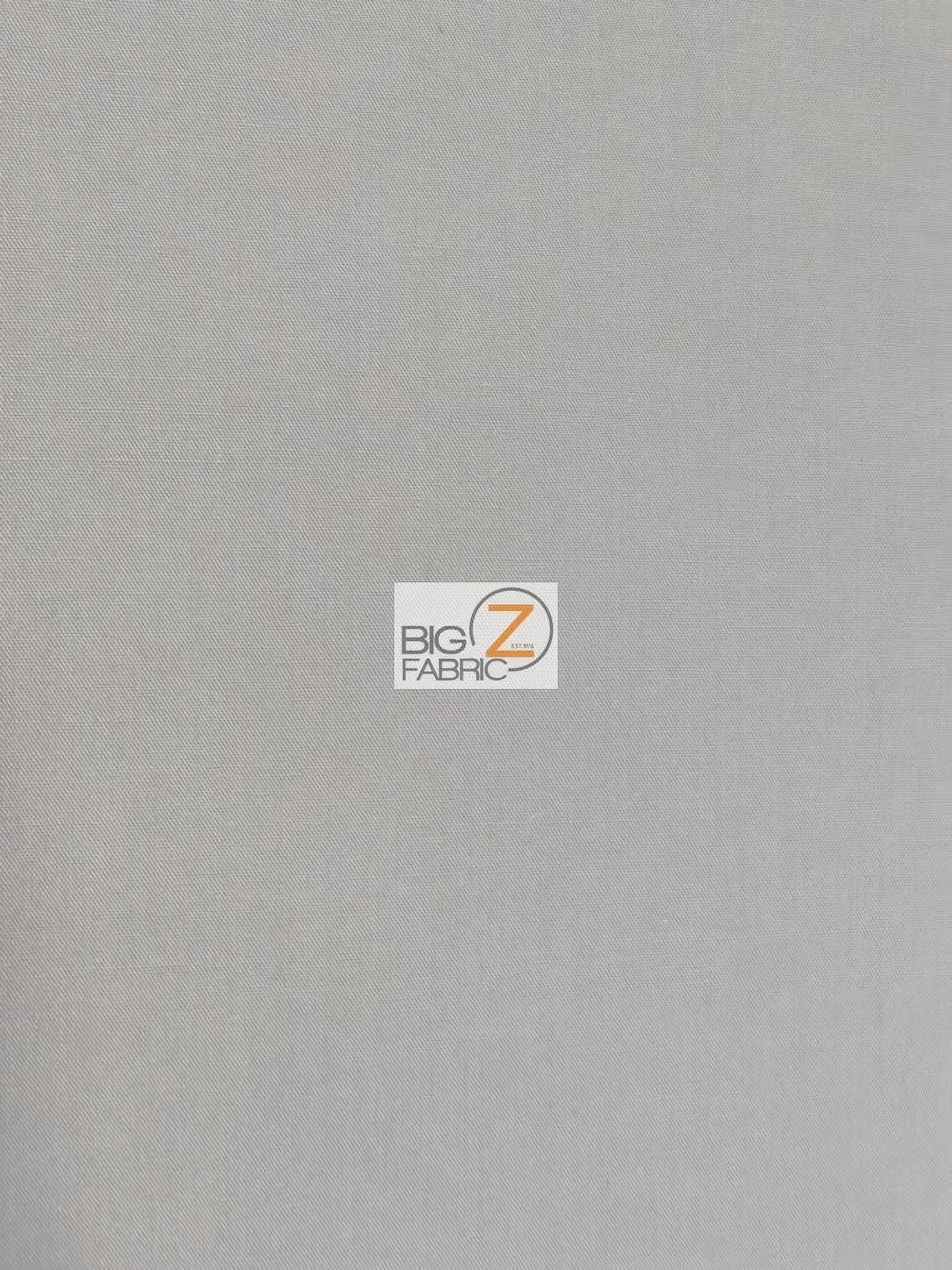 Poly Cotton Fabric Solid Heavyweight Uniform / Silver / Sold By The Yard 1 Poly Cotton Fabric Solid Heavyweight Uniform / Silver / Sold By The Yard