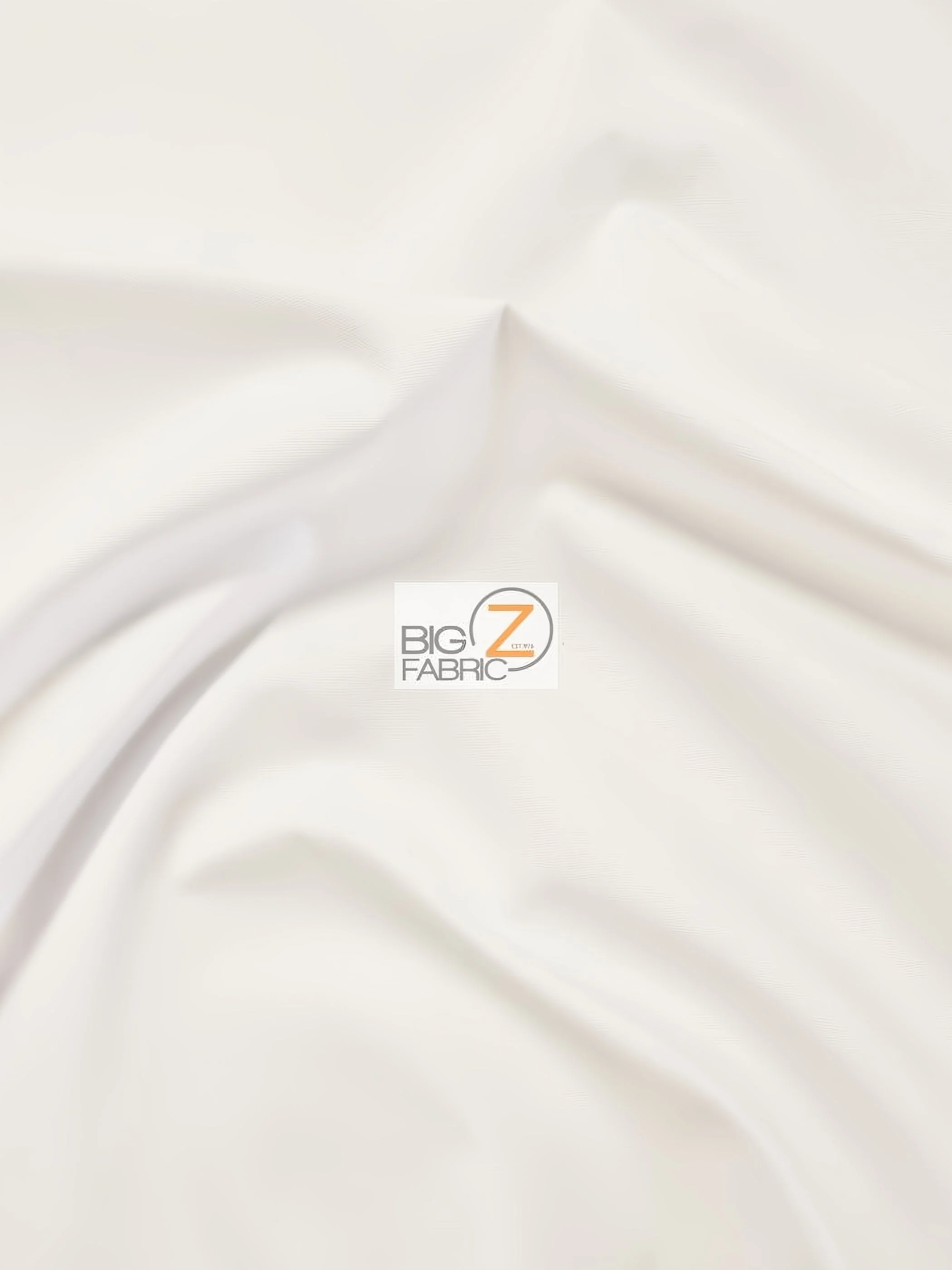 Poly Cotton Fabric Solid Heavyweight Uniform / White / Sold By The Yard 1 Poly Cotton Fabric Solid Heavyweight Uniform / White / Sold By The Yard