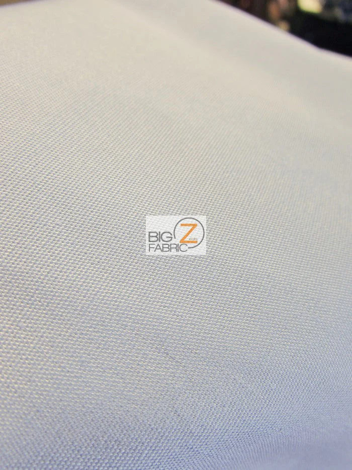 Poly Cotton Fabric Solid Heavyweight Uniform / White / Sold By The Yard 4 Poly Cotton Fabric Solid Heavyweight Uniform / White / Sold By The Yard