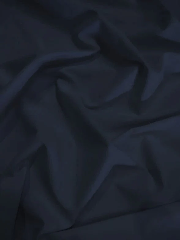 Solid 100% Cotton Twill Fabric / Navy Blue / Sold By The Yard 1 Solid 100% Cotton Twill Fabric / Navy Blue / Sold By The Yard