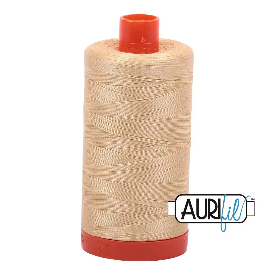 6001 Light Caramel Aurifil Cotton 50wt Large Spool 1 6001 Light Caramel Aurifil Cotton 50wt Large Spool