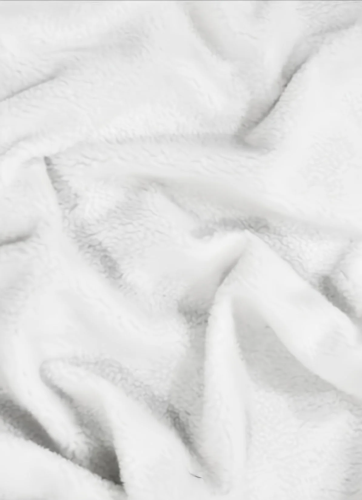 Sherpa Faux Fur Fabric / White / Sold By The Yard 1 Sherpa Faux Fur Fabric / White / Sold By The Yard