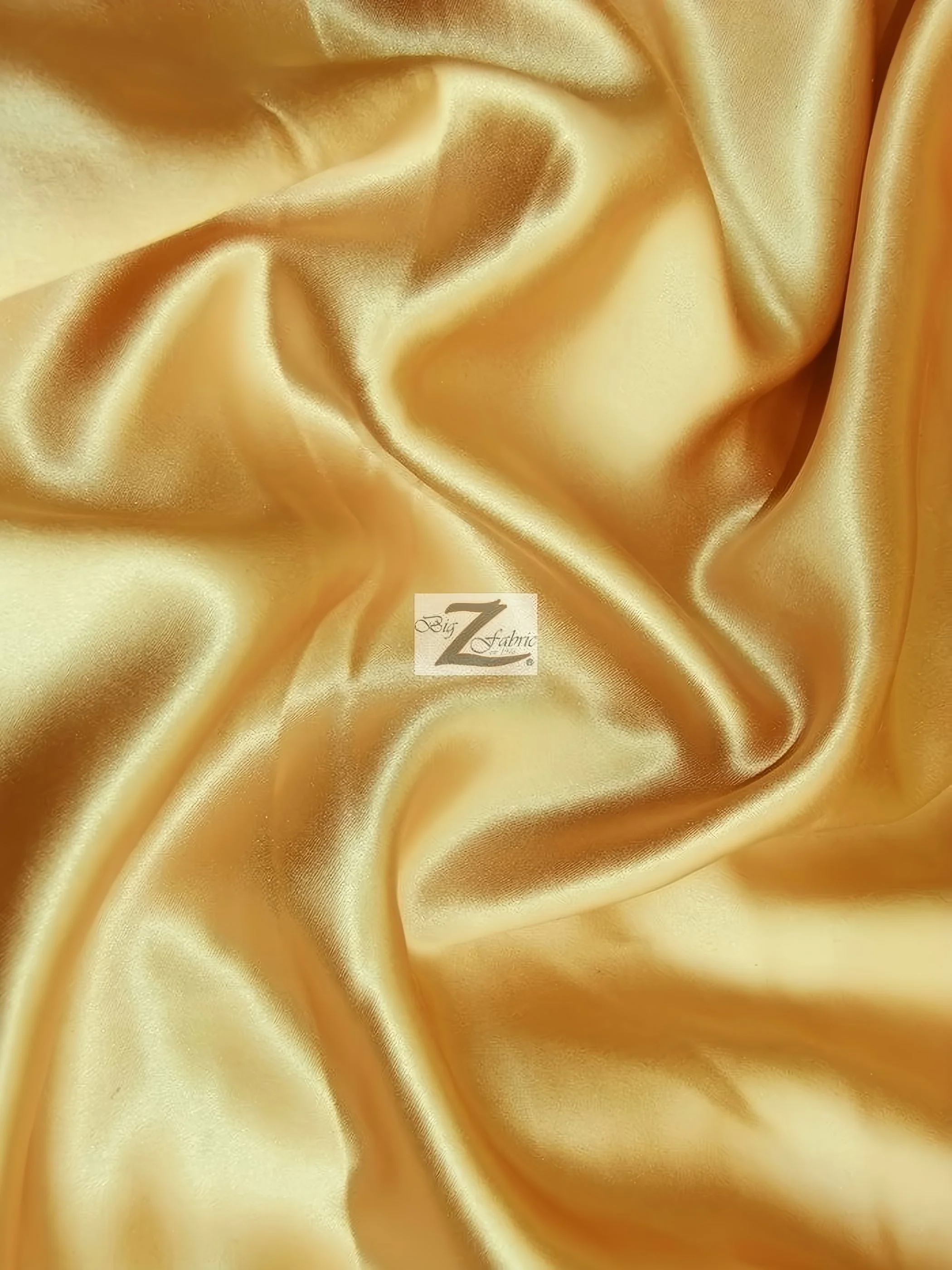Solid Shiny Bridal Satin Fabric / Gold / Sold By The Yard 1 Solid Shiny Bridal Satin Fabric / Gold / Sold By The Yard