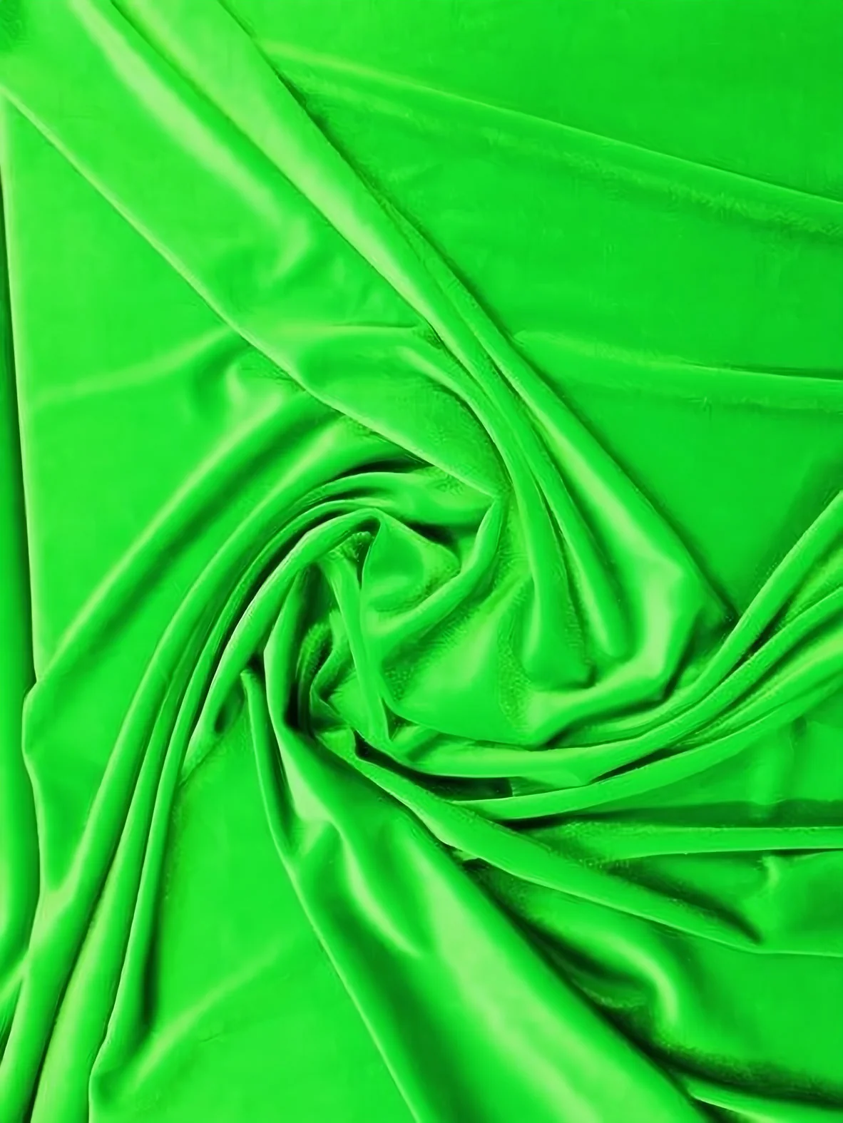 Stretch Velvet Velour Spandex 360 Grams Costume Fabric / Lime Green / Sold By The Yard 1 Stretch Velvet Velour Spandex 360 Grams Costume Fabric / Lime Green / Sold By The Yard