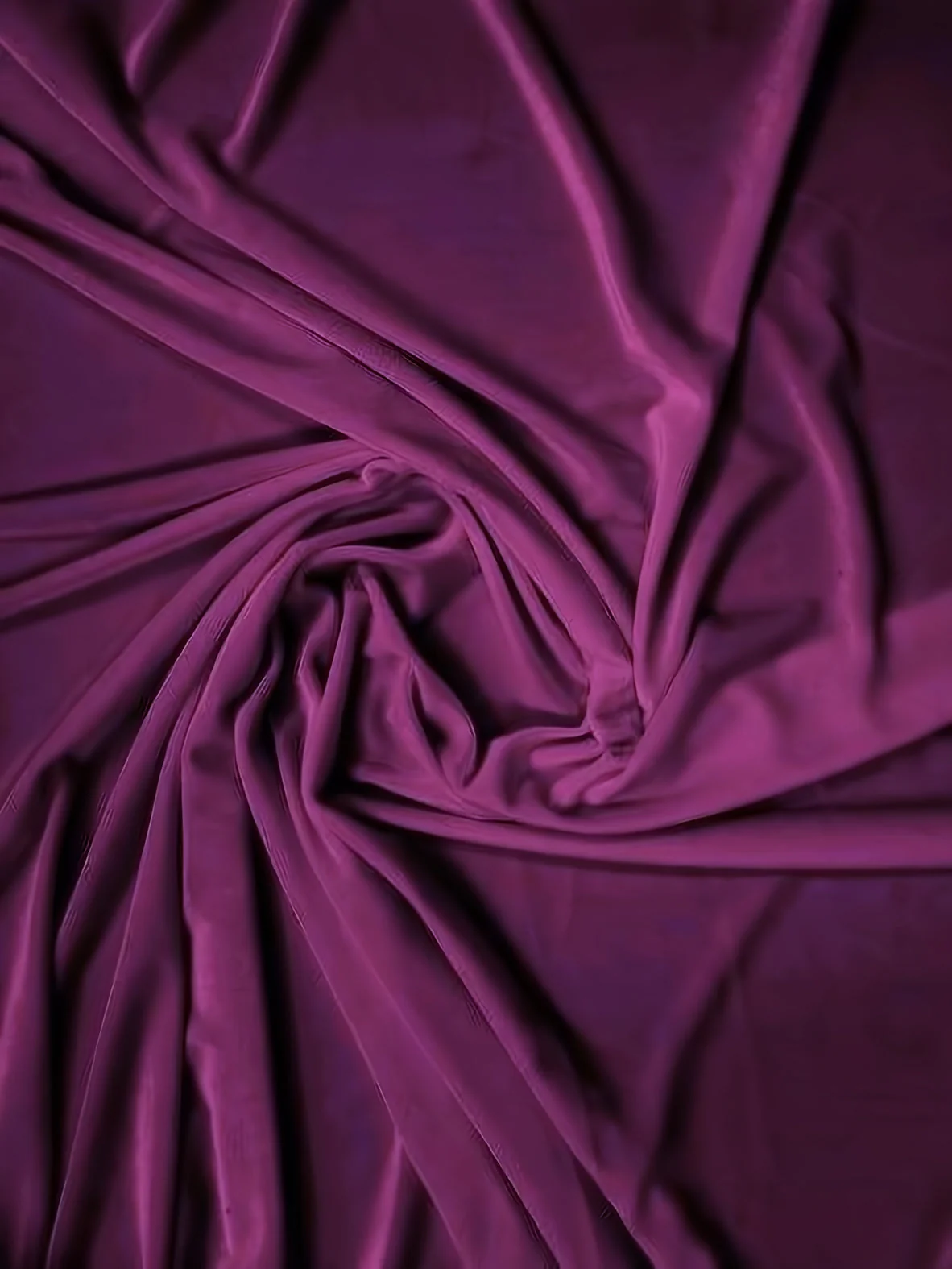 Stretch Velvet Velour Spandex 360 Grams Costume Fabric / Eggplant / Sold By The Yard 1 Stretch Velvet Velour Spandex 360 Grams Costume Fabric / Eggplant / Sold By The Yard