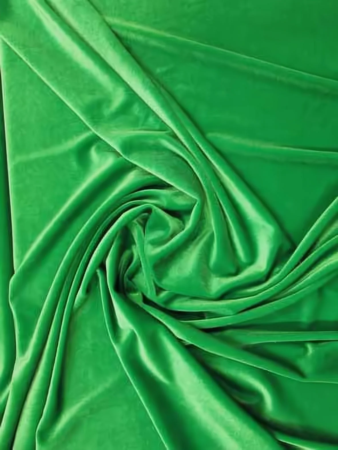 Stretch Velvet Velour Spandex 360 Grams Costume Fabric / Kelly Green / Sold By The Yard 1 Stretch Velvet Velour Spandex 360 Grams Costume Fabric / Kelly Green / Sold By The Yard