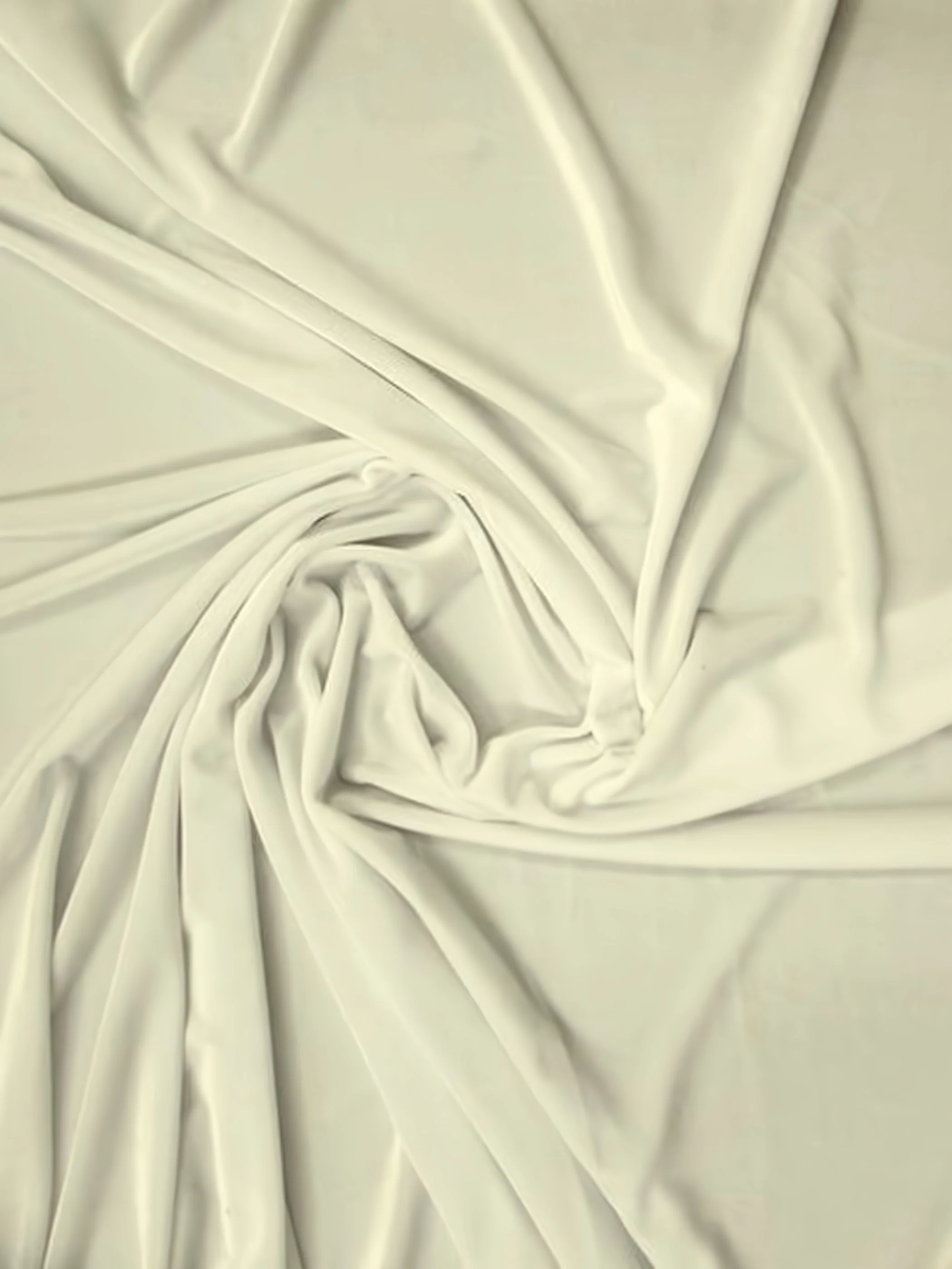 Stretch Velvet Velour Spandex 360 Grams Costume Fabric / Off-White / Sold By The Yard 1 Stretch Velvet Velour Spandex 360 Grams Costume Fabric / Off-White / Sold By The Yard