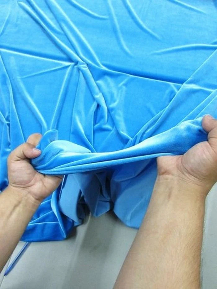 Stretch Velvet Velour Spandex 360 Grams Costume Fabric / Off-White / Sold By The Yard 5 Stretch Velvet Velour Spandex 360 Grams Costume Fabric / Off-White / Sold By The Yard