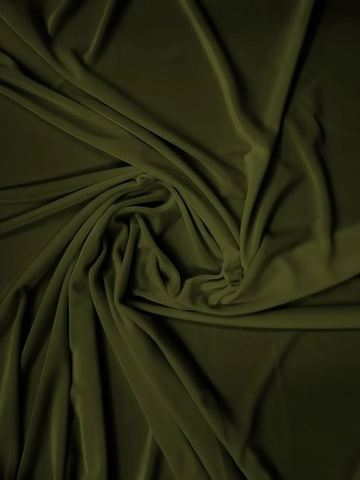 Stretch Velvet Velour Spandex 360 Grams Costume Fabric / Olive / Sold By The Yard 1 Stretch Velvet Velour Spandex 360 Grams Costume Fabric / Olive / Sold By The Yard