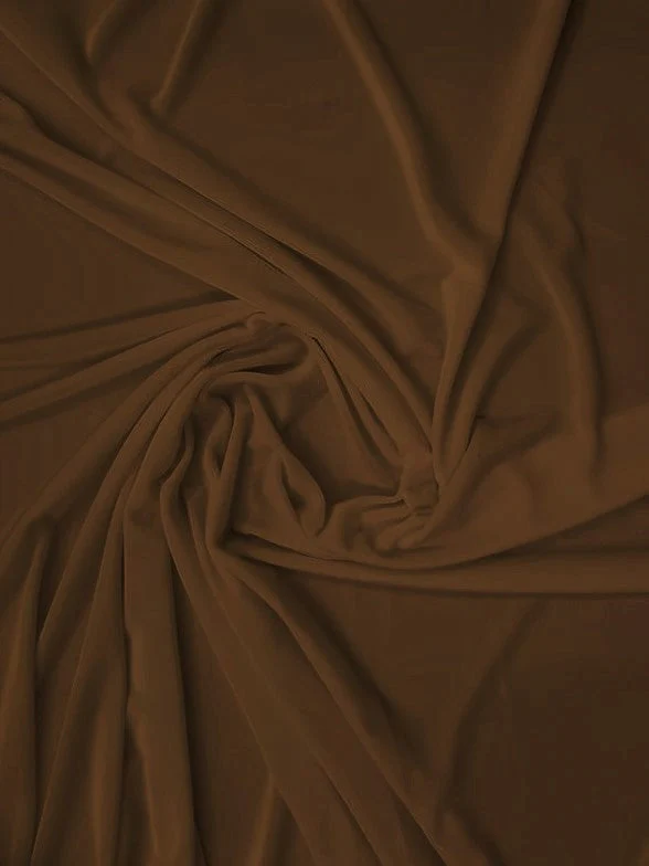 Stretch Velvet Velour Spandex 360 Grams Costume Fabric / Expresso / Sold By The Yard 1 Stretch Velvet Velour Spandex 360 Grams Costume Fabric / Expresso / Sold By The Yard