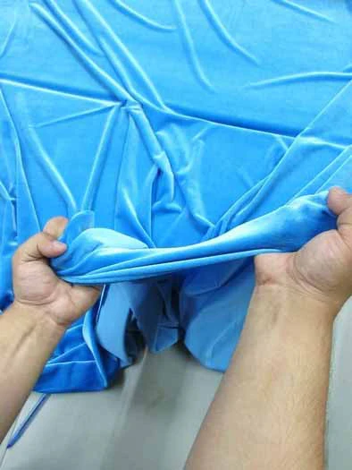 Stretch Velvet Velour Spandex 360 Grams Costume Fabric / Charcoal / Sold By The Yard 5 Stretch Velvet Velour Spandex 360 Grams Costume Fabric / Charcoal / Sold By The Yard