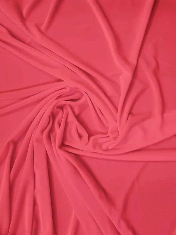 Stretch Velvet Velour Spandex 360 Grams Costume Fabric / Hot Pink / Sold By The Yard