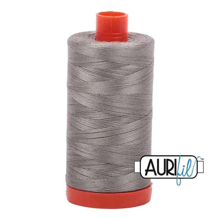 6732 Earl Gray Aurifil Cotton 50wt Large Spool 1 6732 Earl Gray Aurifil Cotton 50wt Large Spool