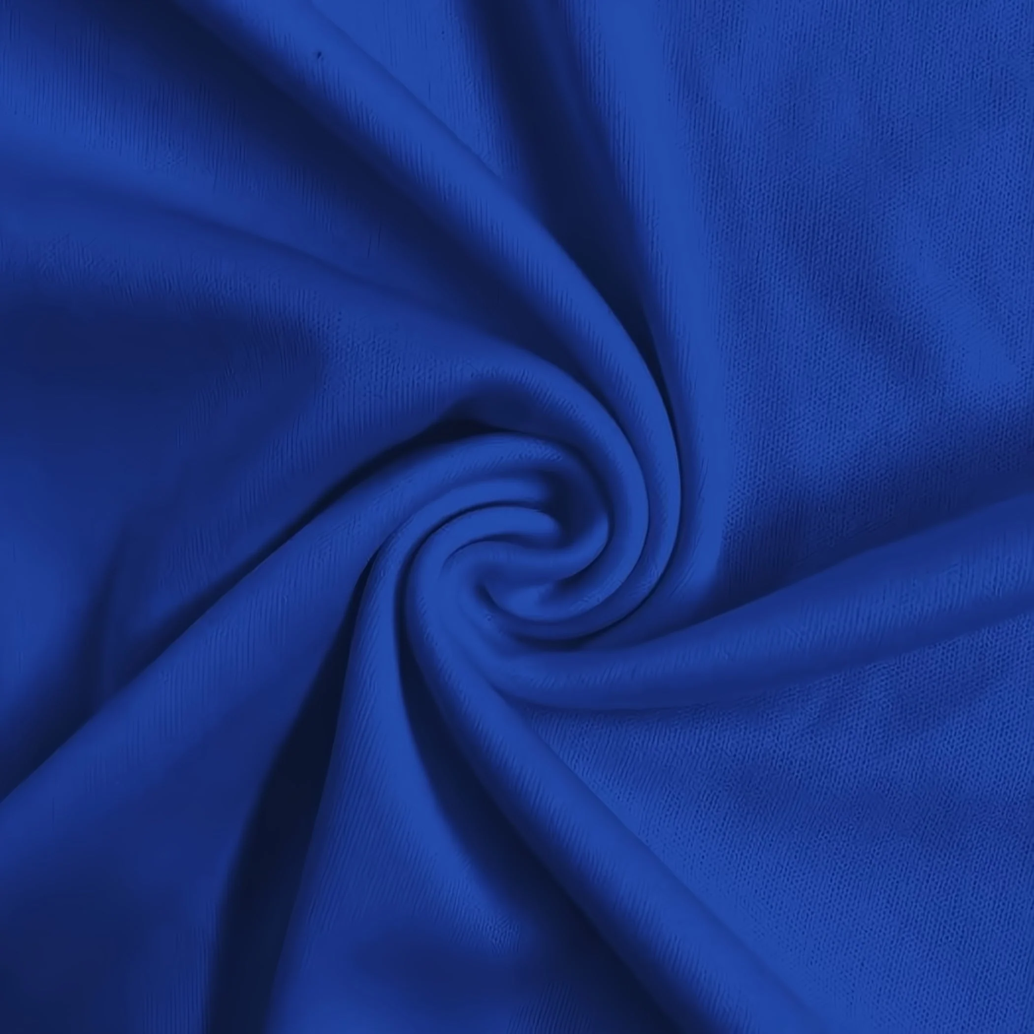 Solid Polyester Interlock Knit Fabric / Royal Blue / Sold By The Yard 1 Solid Polyester Interlock Knit Fabric / Royal Blue / Sold By The Yard